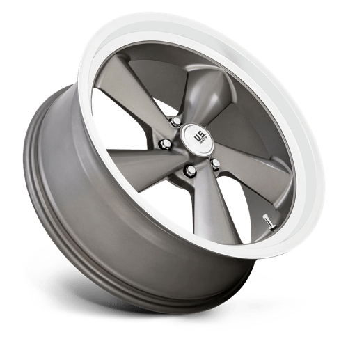 22X10.5 US Mag 1PC U137 TS ANTHRACITE W/ DIAMOND CUT LIP 5X120.65