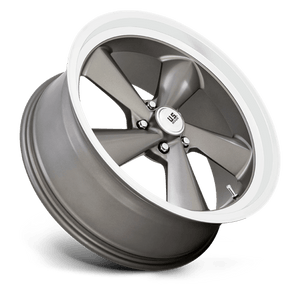 22X10.5 US Mag 1PC U137 TS ANTHRACITE W/ DIAMOND CUT LIP 5X127