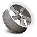 22X9 US Mag 1PC U137 TS ANTHRACITE W/ DIAMOND CUT LIP 5X127