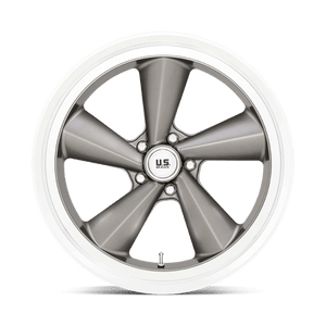 22X10.5 US Mag 1PC U137 TS ANTHRACITE W/ DIAMOND CUT LIP 5X127