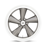 22X10.5 US Mag 1PC U137 TS ANTHRACITE W/ DIAMOND CUT LIP 5X127
