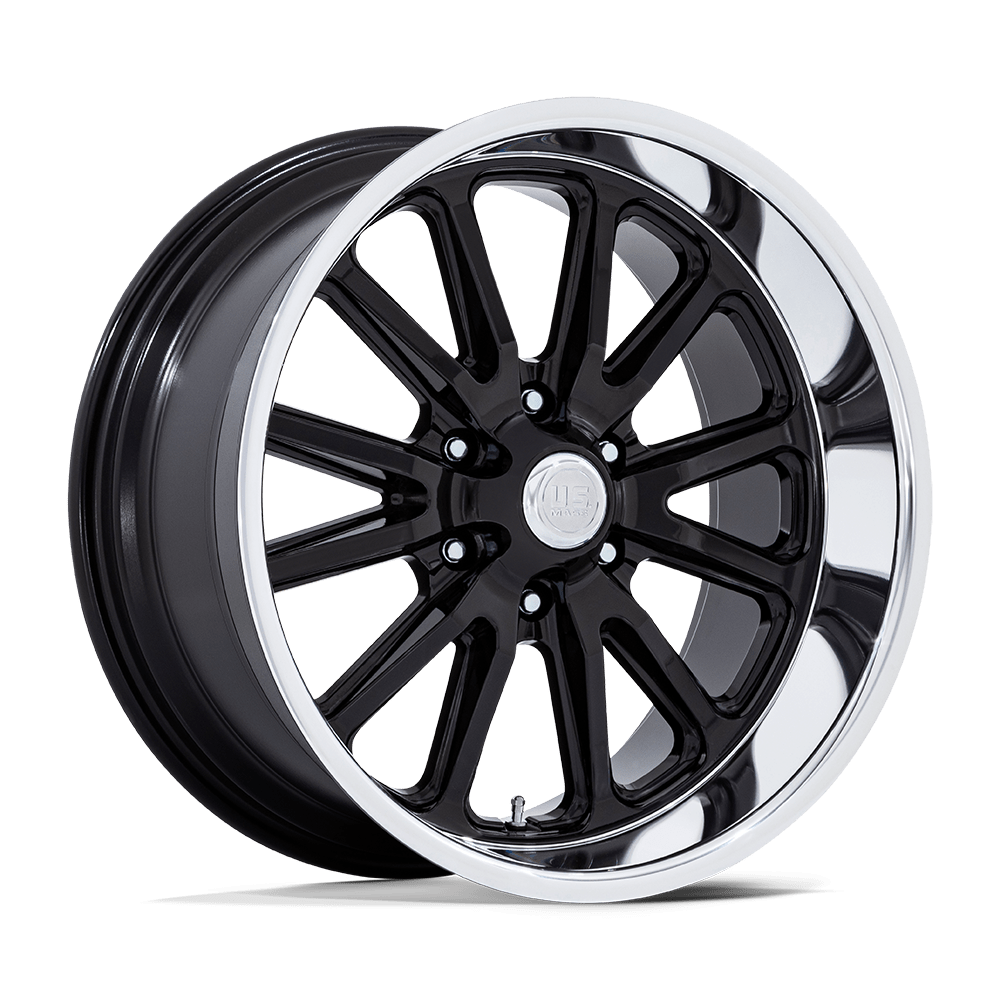 20X8 US Mag 1PC UC145 RAMBLER 6 GLOSS BLACK DIAMOND CUT LIP 6X139.7