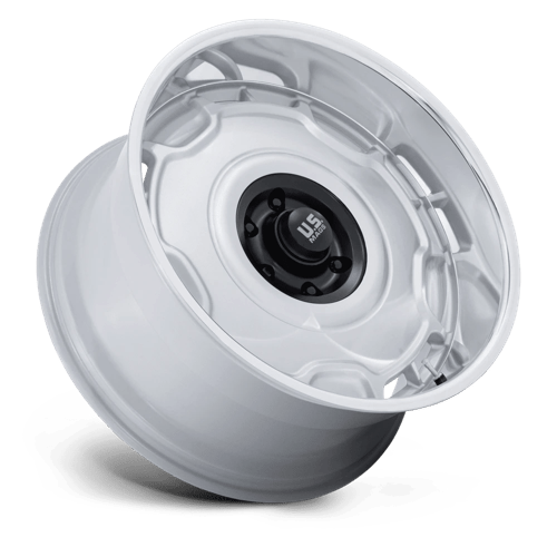22X10.5 US Mag 1PC UC146 ARLINGTON SILVER M-BLK CENTER W/ DC-LIP 6X139.7