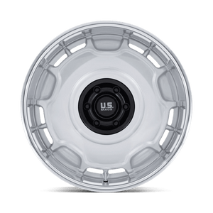 22X10.5 US Mag 1PC UC146 ARLINGTON SILVER M-BLK CENTER W/ DC-LIP 6X139.7