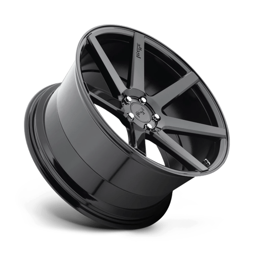 20X9 Niche 1PC M168 VERONA GLOSS BLACK 5X112