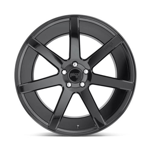 19X9.5 Niche 1PC M168 VERONA GLOSS BLACK 5X120