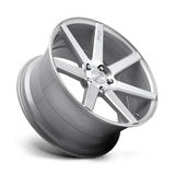 20X10.5 Niche 1PC M179 VERONA GLOSS SILVER MACHINED 5X112