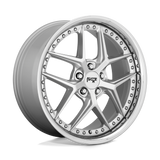 20X10.5 Niche 1PC M225 VICE MATTE SILVER 5X112