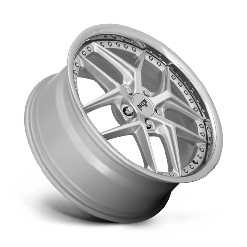 20X10.5 Niche 1PC M225 VICE MATTE SILVER 5X112