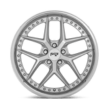 20X10.5 Niche 1PC M225 VICE MATTE SILVER 5X112