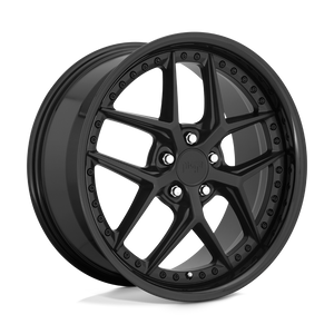 20X10.5 Niche 1PC M226 VICE GLOSS BLACK MATTE BLACK 5X115