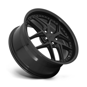 20X10.5 Niche 1PC M226 VICE GLOSS BLACK MATTE BLACK 5X120