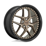 19X9.5 Niche 1PC M227 VICE MATTE BRONZE BLACK BEAD RING 5X120