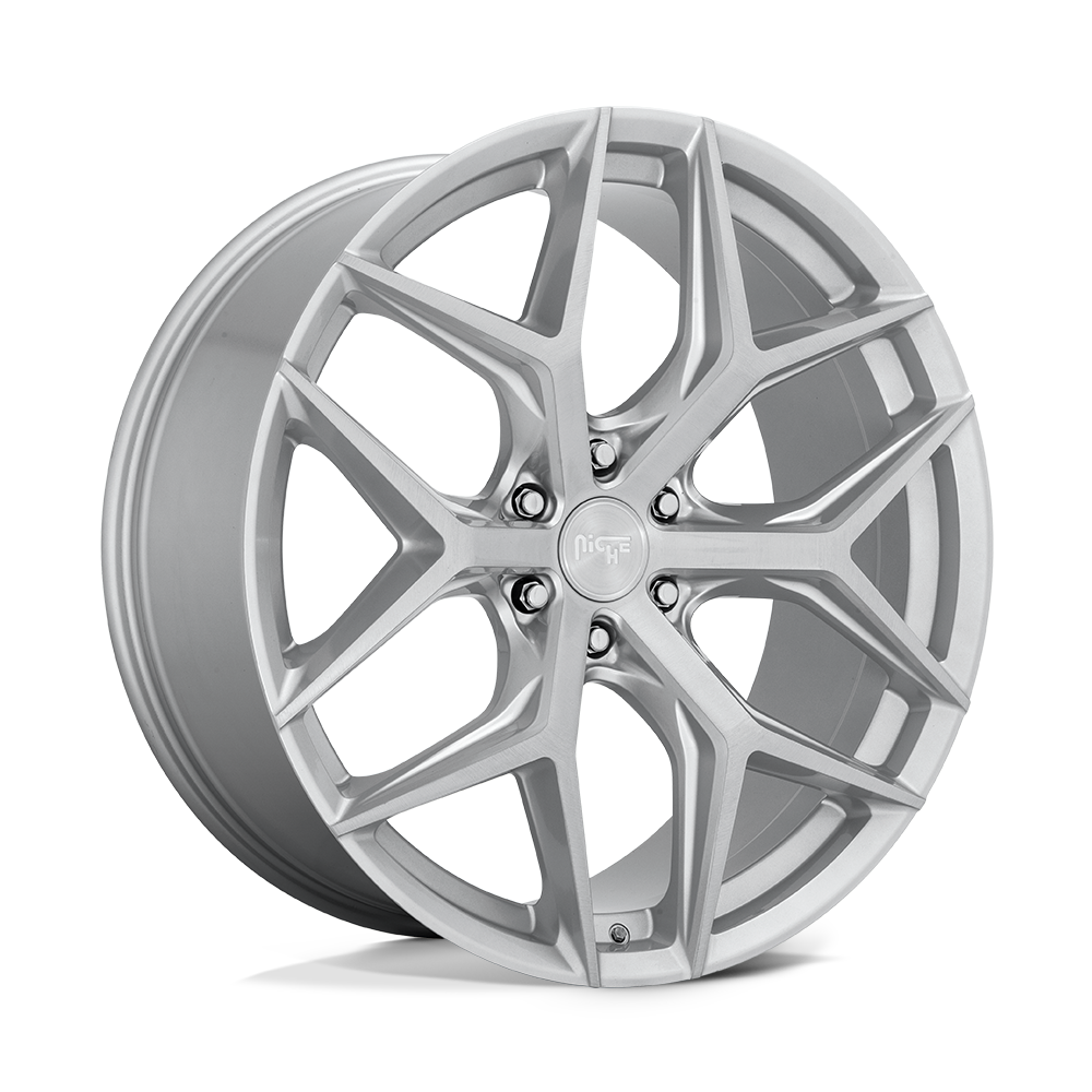 24X10 Niche 1PC M233 VICE SUV GLOSS SILVER BRUSHED 6X135