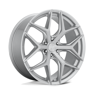 24X10 Niche 1PC M233 VICE SUV GLOSS SILVER BRUSHED 6X135