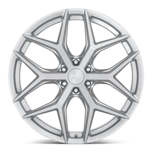 22X9.5 Niche 1PC M233 VICE SUV GLOSS SILVER BRUSHED 6X139.7