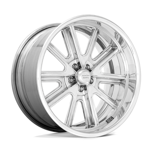 17X7 American Racing Vintage VN407 COBRA TWO-PC POLISHED POLISH BARREL 5X114.3