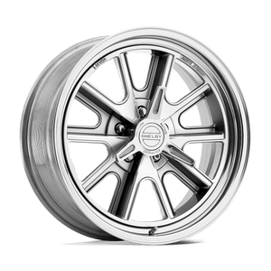 17X7 American Racing Vintage VN427 SHELBY COBRA TWO-PIECE POLISHED 5X114.3