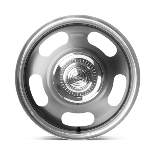 20X8 American Racing Vintage VN506 MAG GRAY CENTER W/ POLISHED LP 6X139.7