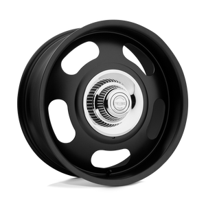 17X7 American Racing Vintage VN506 SATIN BLACK BLANK