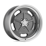 17X7 American Racing Vintage VN511 SALT FLAT MAG GRAY W/ DIAMOND CUT LIP 5X114.3