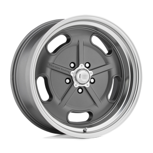 22X10.5 American Racing Vintage VN511 SALT FLAT MAG GRAY W/ DIAMOND CUT LIP 5X127