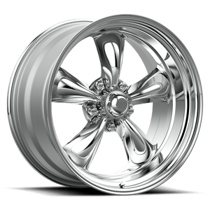 15X4 American Racing Vintage VN515 TORQ THRUST II 1 PC POLISHED 5X120.65