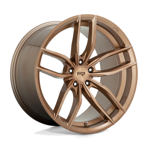 20X9 Niche 1PC M202 VOSSO GLOSSY BRONZE BRUSHED 5X112