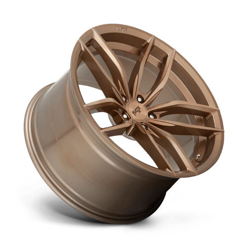 19X9.5 Niche 1PC M202 VOSSO GLOSSY BRONZE BRUSHED 5X120