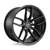 20X11 Niche 1PC M203 VOSSO MATTE BLACK 5X115