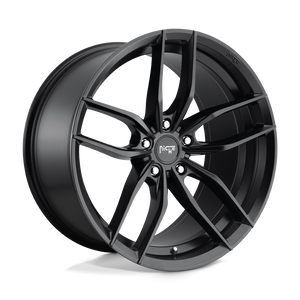 17X8 Niche 1PC M203 VOSSO MATTE BLACK 5X120