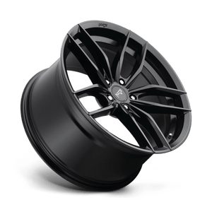 18X9.5 Niche 1PC M203 VOSSO MATTE BLACK 5X112