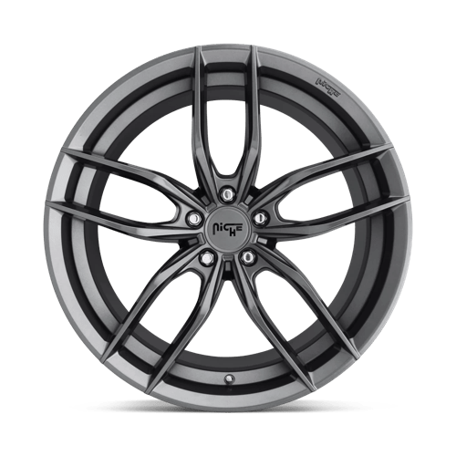 19X9.5 Niche 1PC M204 VOSSO MATTE ANTHRACITE 5X112