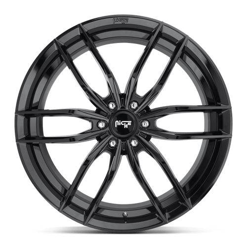 22X9.5 Niche 1PC M209 VOSSO GLOSS BLACK 6X135