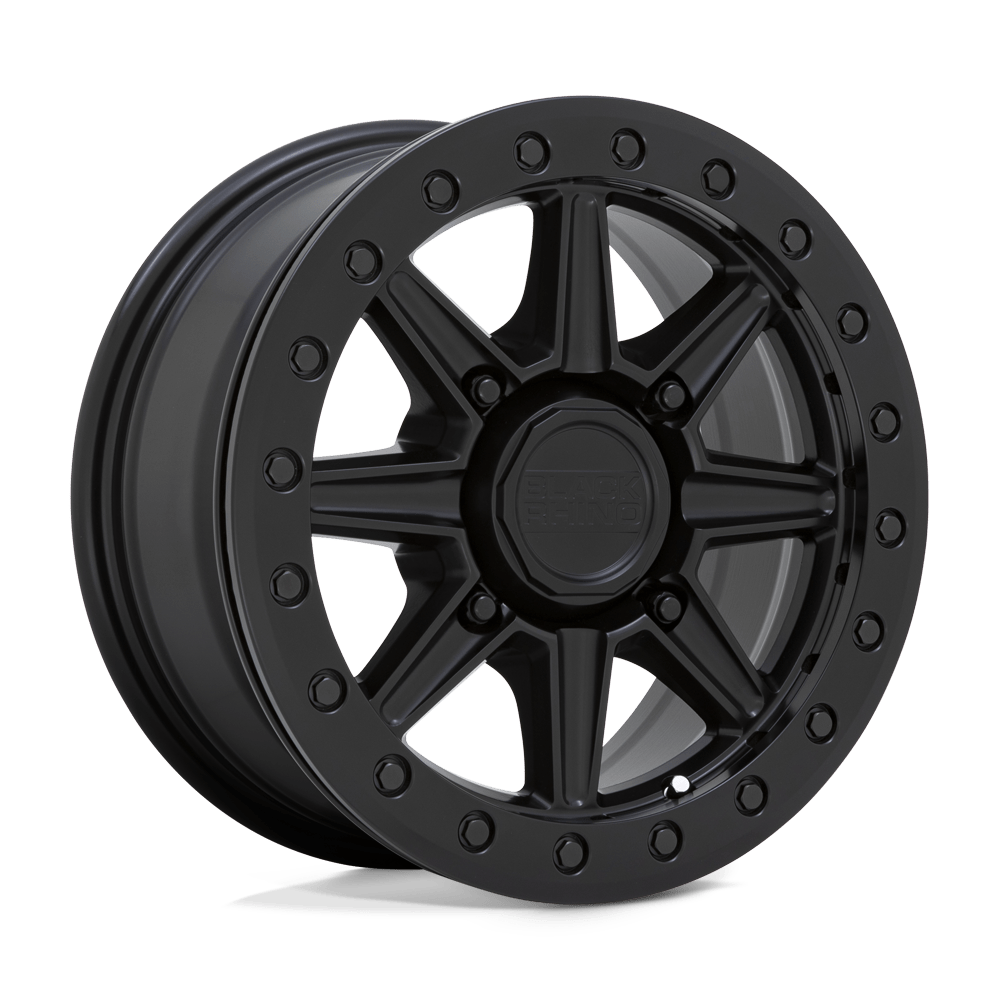 14" Black Rhino Hard Alloys - UTV WEBB UTV BEADLOCK MATTE BLACK 4X156
