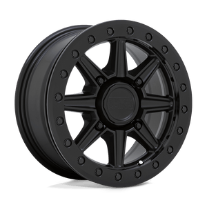 14" Black Rhino Hard Alloys - UTV WEBB UTV BEADLOCK MATTE BLACK 4X156