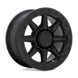 15" Black Rhino Hard Alloys - UTV WEBB UTV BEADLOCK MATTE BLACK 4X110