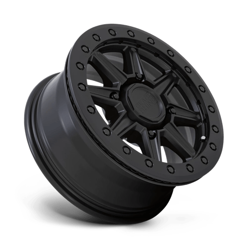 14X7 Black Rhino Hard Alloys - UTV WEBB UTV BEADLOCK MATTE BLACK 4X156