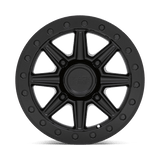 14" Black Rhino Hard Alloys - UTV WEBB UTV BEADLOCK MATTE BLACK 4X137