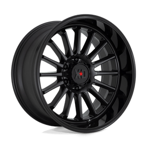 22X10 XD XD857 WHIPLASH GLOSS BLACK W/ GRAY TINT 5X139.7