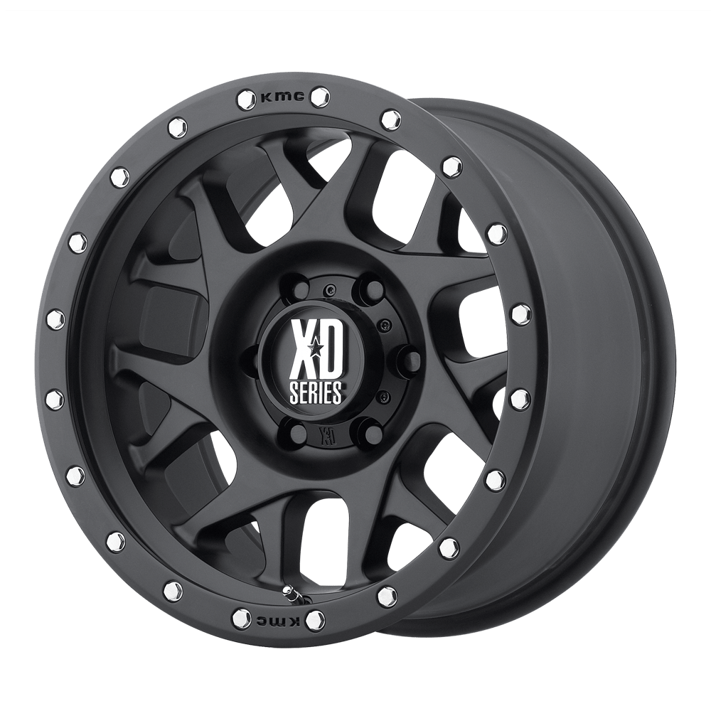 18X9 XD XD127 BULLY SATIN BLACK 6X139.7