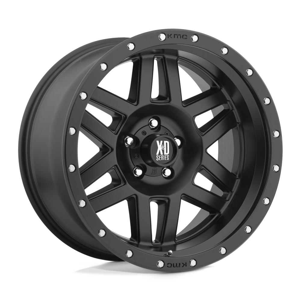 18X8.5 XD XD128 MACHETE SATIN BLACK 5X120