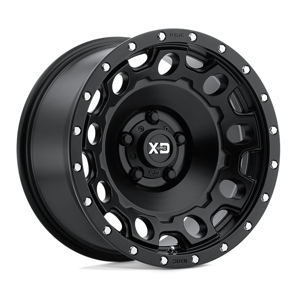 17X8.5 XD XD129 HOLESHOT SATIN BLACK 5X114.3