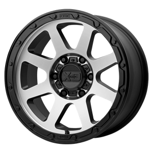 18X8.5 XD XD134 ADDICT 2 MATTE BLACK MACHINED 6X139.7
