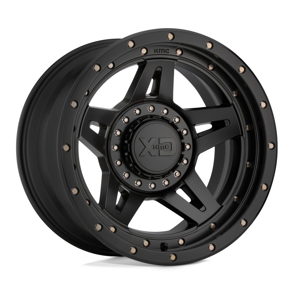 17X9 XD XD138 BRUTE SATIN BLACK 6X135/6X139.7