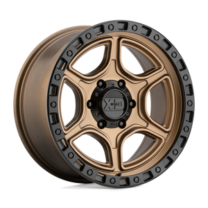 17X8.5 XD XD139 PORTAL SATIN BRONZE W/ SATIN BLACK LP 6X139.7