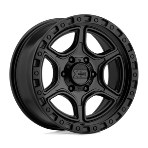 18X8.5 XD XD139 PORTAL SATIN BLACK 6X139.7