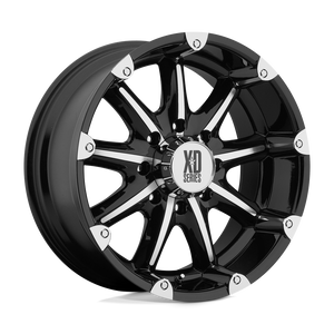 20X9 XD XD779 BADLANDS GLOSS BLACK MACHINED 8X165.1