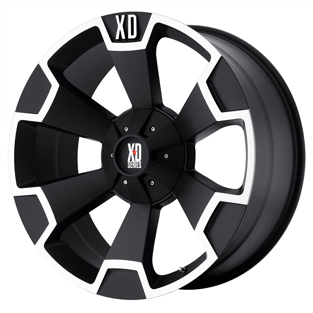 20X9 XD XD803 THUMP MATTE BLACK MACHINED 5X139.7/5X150