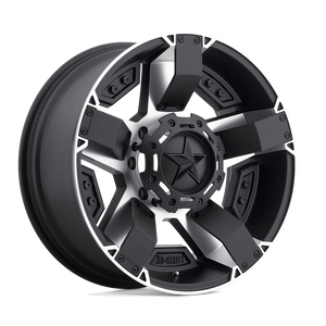 20X9 XD XD811 ROCKSTAR II MATTE BLACK MACH W/ ACCENTS 5X150